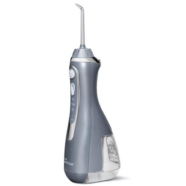 Máy tăm nước Waterpik WP587 / WP-587 màu xám cầm tay sạc USB từ tính