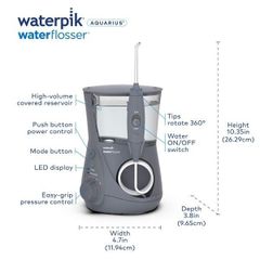  Máy tăm nước Waterpik WP-667 / WP667 cắm điện màu xám 