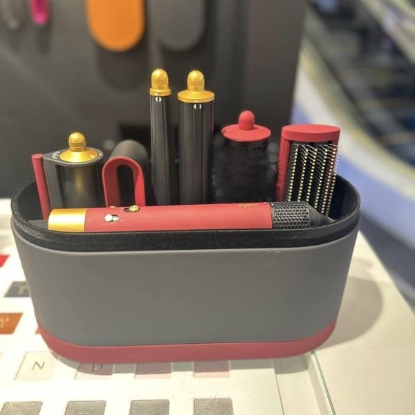 Máy tạo kiểu tóc Dyson Airwrap iD HS08 màu Nhung đỏ Red Velvet & Gold