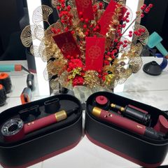  Máy tạo kiểu tóc Dyson Airwrap iD HS08 Nhung đỏ - Red Velvet & Gold 