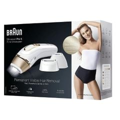  Máy triệt lông Braun Pro 5 PL5267 có 3 đầu triệt 