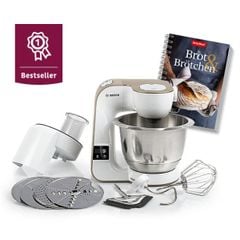  Máy trộn bột Bosch MUM5XW20 có cân, công suất 1000W 