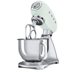  Máy trộn bột Smeg SMF02PGEU màu xanh mint 