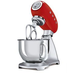  Máy trộn bột Smeg SMF02RDEU màu đỏ 