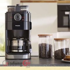 Máy xay cà phê Philips Grind & Brew HD7769/00 2 trong 1 