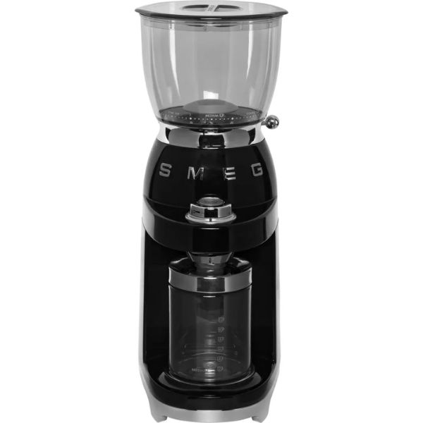 Máy xay cà phê Smeg CGF11BLEU màu đen với 3 chế độ xay