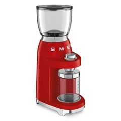  Máy xay cà phê Smeg CGF11RDEU màu đỏ 