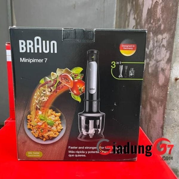 Máy xay cầm tay Braun MultiQuick 7 MQ7025X | Giadungg7.com