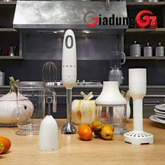  Máy xay cầm tay Smeg HBF02RDEU màu đỏ 