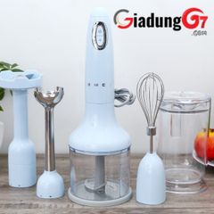  Máy xay cầm tay Smeg HBF02RDEU màu đỏ 