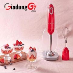  Máy xay cầm tay Smeg HBF02RDEU màu đỏ 