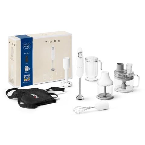 Máy xay cầm tay Smeg HBF12WHEU màu trắng