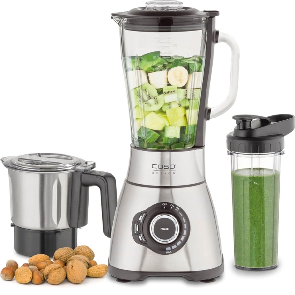 Máy xay sinh tố CASO B1800 PowerBlender Set 1800W màu bạc