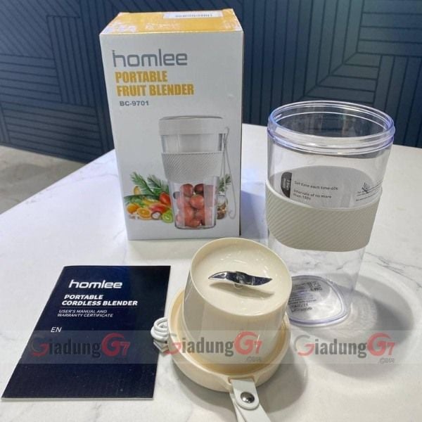 Máy xay sinh tố mini Homelee 400ml