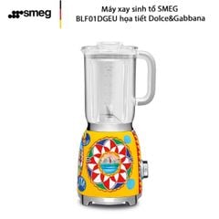  Máy xay sinh tố Smeg BLF01DGEU Họa tiết Dolce & Gabbana 