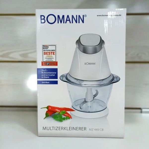 Máy xay thịt Bomann MZ449CB dung tích 1 lít, 250W | Giadungg7.com