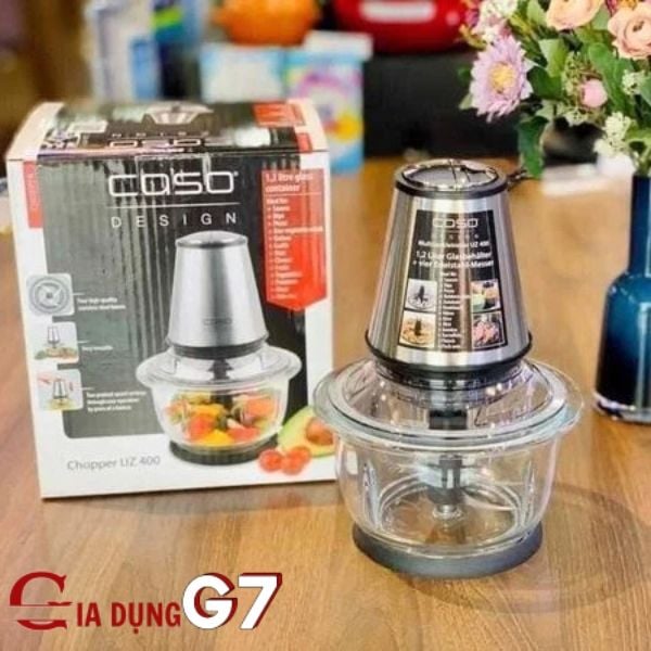 Máy xay thịt Caso UZ400 dung tích 1.2 lít