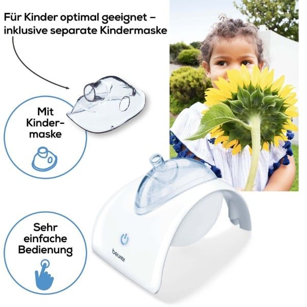 Máy xông mũi họng Beurer IH40 công nghệ siêu âm