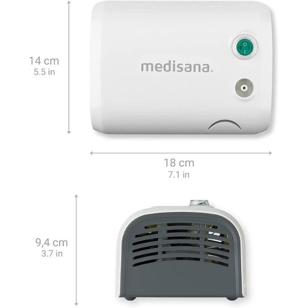 Máy xông mũi họng Medisana IN520 có kèm rửa mũi