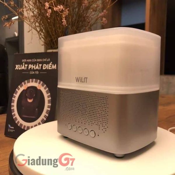 Máy xông tinh dầu Wilit 961501 khuếch tán tinh dầu siêu âm, 7 màu