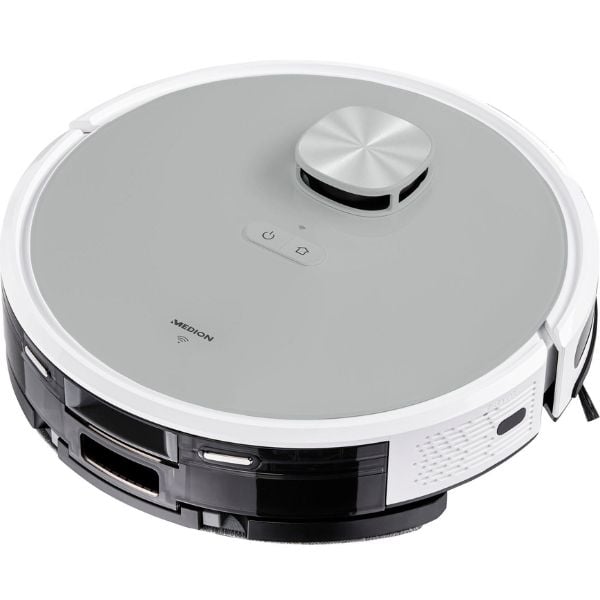 Robot hút bụi lau nhà Medion X21 SW MD 11500 Tự đổ rác