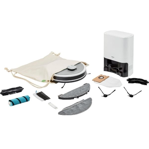 Robot hút bụi lau nhà Medion X21 SW MD 11500 Tự đổ rác