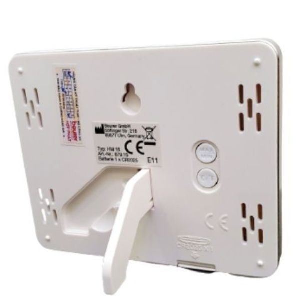 Nhiệt ẩm kế Beurer HM16 đo nhiệt độ, độ ẩm dễ dàng, chính xác