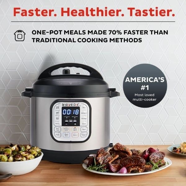 Nồi áp suất điện Instant Pot Duo V5 7in1 5,7L | 13 chương trình nấu