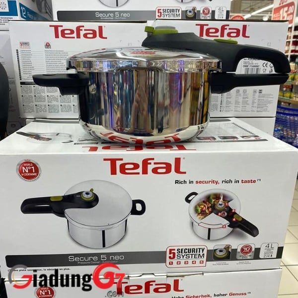 Nồi áp suất Tefal Secure 5 Neo 4L | Giadungg7.com