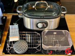  Nồi chiên đa năng Silvercrest SMKE 1500 A1 6 Trong 1 