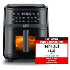  Nồi chiên không dầu kèm hấp Caso Airfry & Steam 700 model 2024 