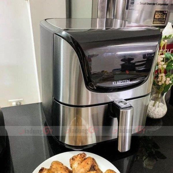 Nồi chiên không dầu Klarstein Aero Vital 5,4L với công nghệ mới nên khoai tây sẽ trở nên giòn hơn so với các loại nồi chiên thế hệ cũ.