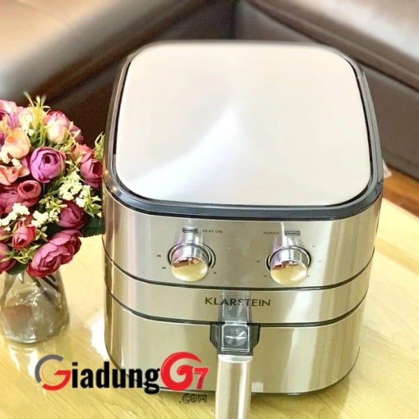 Nồi chiên không dầu Klarstein Aero Vital cơ 5,4L với 8 chương trình