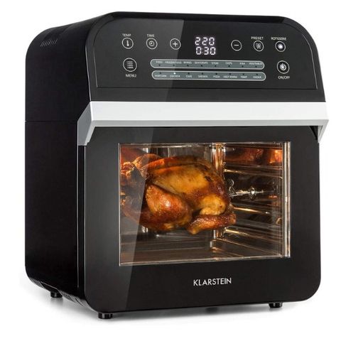 Nồi chiên không dầu Klarstein AeroVital Cube 12 lít - Màu Trắng/Đen
