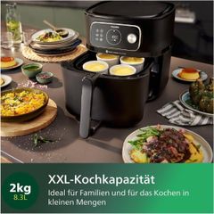  Nồi chiên không dầu Philips HD9876/20 8.3L Combi 7000 Series XXL 