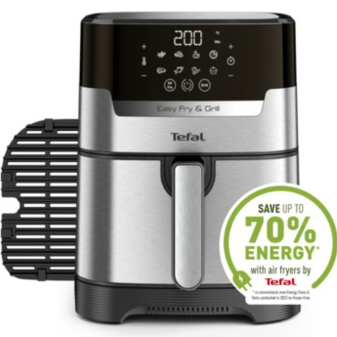 Nồi chiên không dầu Tefal EY505D15 4.2L với vỉ nướng BBQ