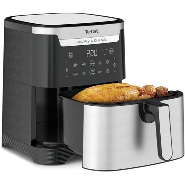 Nồi chiên không dầu Tefal EY801D15 2in1 Easy Fry & Grill 6.5L XXL