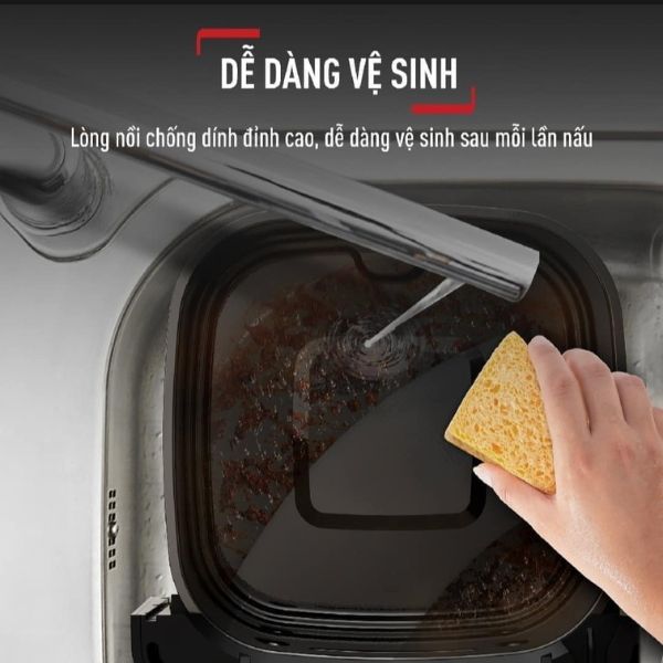 Nồi chiên không dầu Tefal EY855D68 7.5 lít