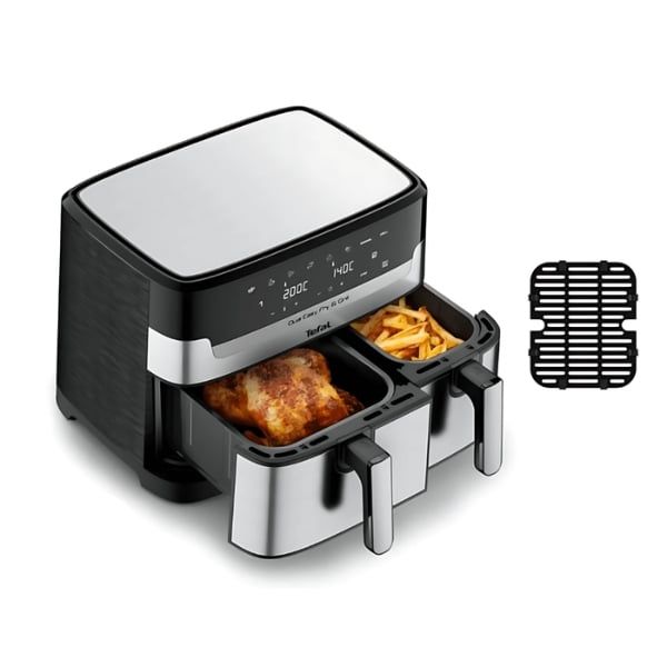 Nồi chiên không dầu Tefal EY905D10 8.3L Dual Easy Fry & Grill