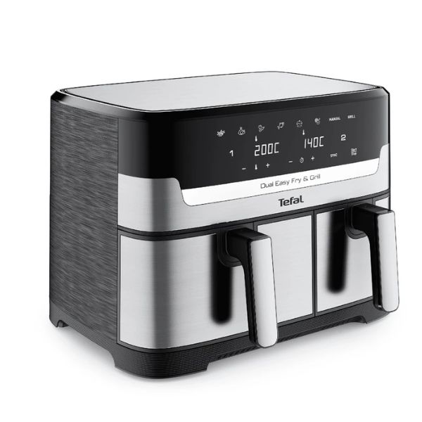 Nồi chiên không dầu Tefal EY905D10 8.3L Dual Easy Fry & Grill