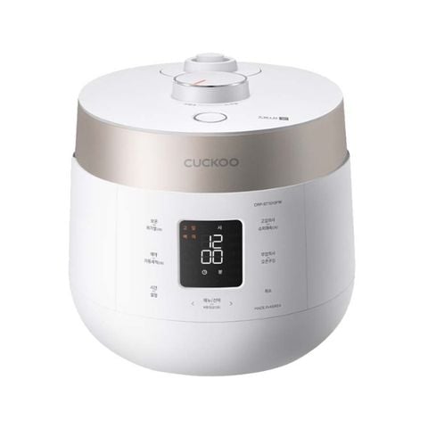 Nồi cơm điện áp suất kép Cuckoo CRP ST1010FW 1.8L màu trắng