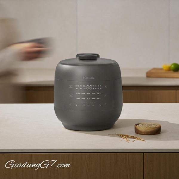Nồi cơm điện cao tần Cuchen CRT UPDS0670B 1.08L áp suất kép ruột inox