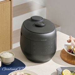  Nồi cơm điện cao tần Cuchen CRT UPDS0670B 1.08L áp suất kép ruột inox 316 