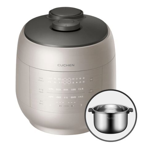 Nồi cơm điện cao tần Cuchen CRT UPDS0670SB 1.08L áp suất kép ruột inox 316
