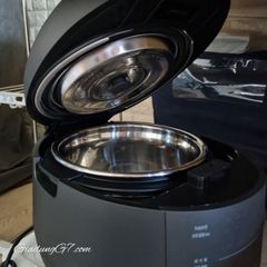  Nồi cơm điện cao tần Cuchen CRT UPDS1070B 1.8L áp suất kép ruột inox 316 