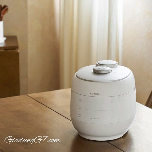 Nồi cơm điện cao tần Cuchen CRT UPDS1070W 1.8L áp suất kép ruột inox