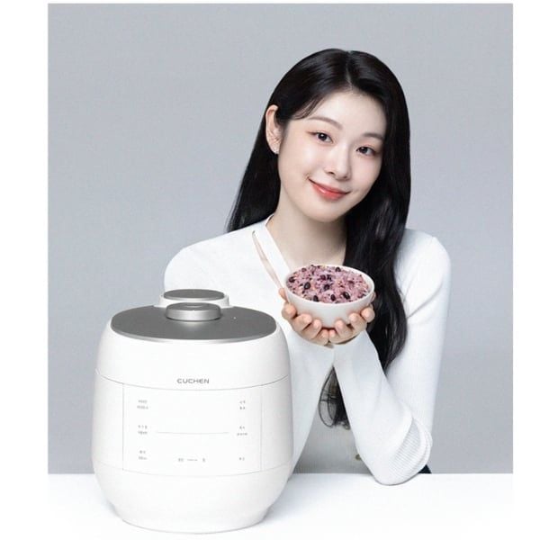 Nồi cơm điện cao tần Cuchen CRT UPDS1070W 1.8L áp suất kép ruột inox