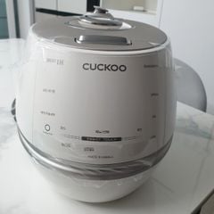  Nồi cơm điện cao tần Cuckoo CRP DHAS069FW 1.08L (Lòng inox) áp suất - Màu trắng 