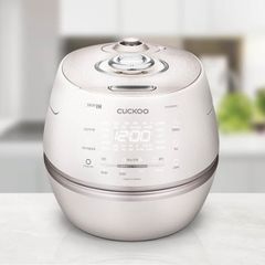  Nồi cơm điện cao tần Cuckoo CRP DHAS069FW 1.08L (Lòng inox) áp suất - Màu trắng 
