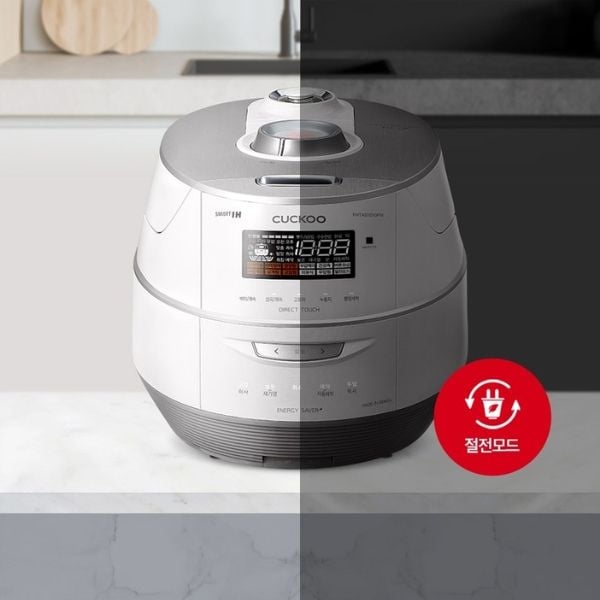 Nồi cơm điện cao tần Cuckoo CRP FHTAS1010FW 1.8L ruột inox